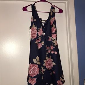 Floral skater dress